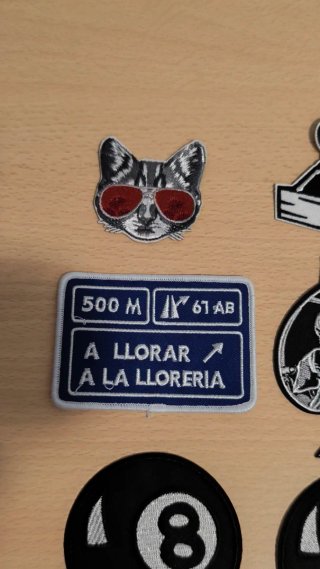Pack x9 Parches para Ropa (variados)