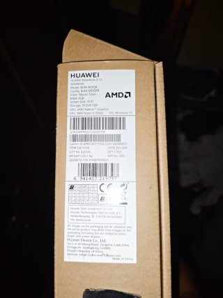 Huawei MateBook D 15 (2021) BOM-WXX9