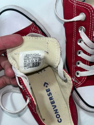 Converse Chuck Taylor All Star Ox Rojas Talla 38