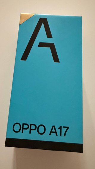 OPPO A17 - Scatola e Caricatore Inclusi