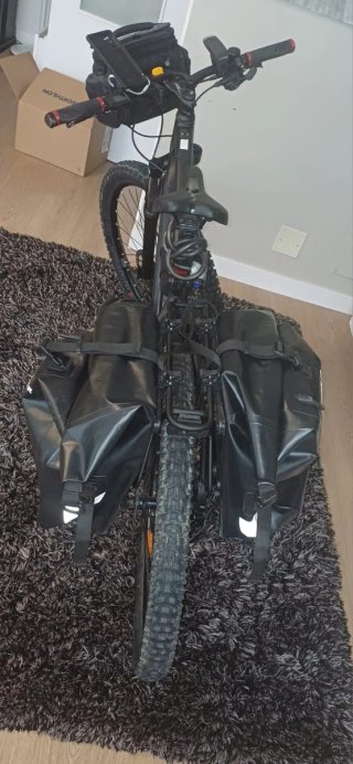 Bicicleta Eléctrica Rockrider talla M, 27'5 500