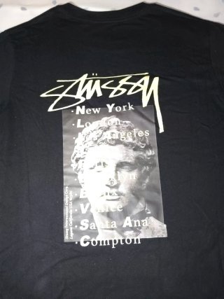 Camiseta Stussy Negra