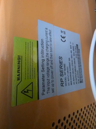 Inversor toroidale puro 6kw 48v modelo : Rp 6048E