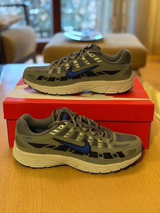 Nike P-6000 Gris Humo/Azul Racer