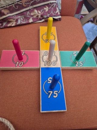 Cross Toss a Ring gioco per famiglie