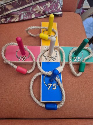 Cross Toss a Ring gioco per famiglie