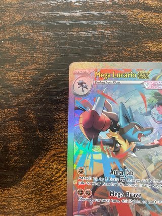 Mega Lucario EX 179/132 Carta Inglese