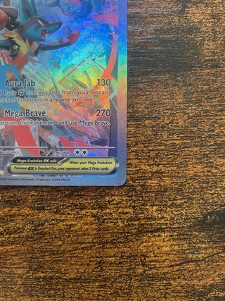 Mega Lucario EX 179/132 Carta Inglese