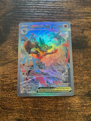 Mega Lucario EX 179/132 Carta Inglese
