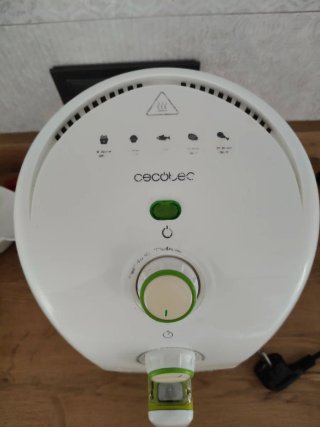 Cecotec Freidora Aire Pequeña Blanca