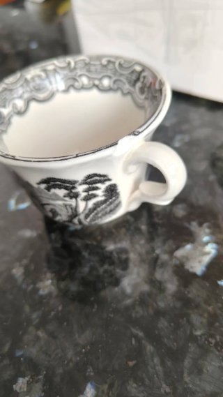 Juego 10 Tazas y 10 Platos La Cartuja