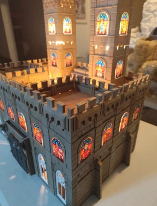 Vidrieras dioses griegos playmobil