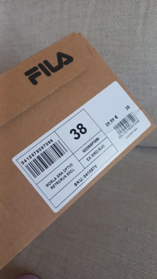 Zapatillas Fila Lila Talla 38