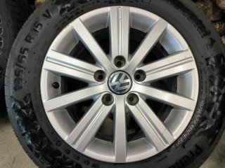 Llantas VW originles R15, 5x112 con Neumáticos.