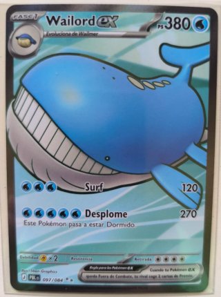Wailord EX 097/084 PBL
