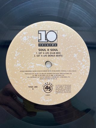 Vinilo Soul II Soul - Get A Life (1989)