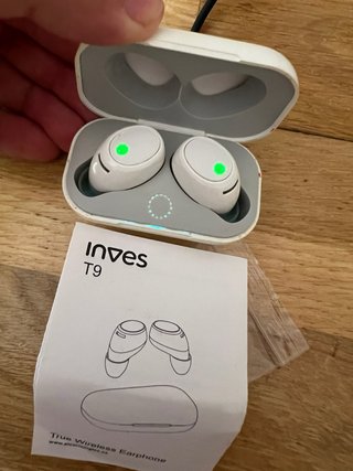 Auriculares Inves T9 Bluetooth Blancos