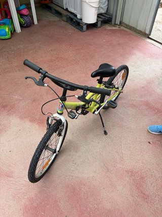 Bicicleta infantil 16 color verde
