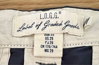 Pantalón corto PLogg Label Of Graded Goods H&M Gri