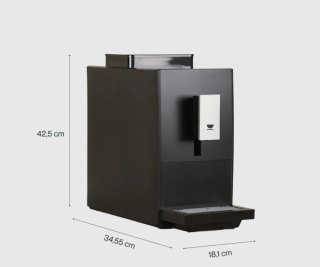 Cafetera superautomática Negra