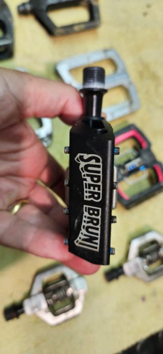 Pedali MTB  Crankbrothers Mallet Dh Super Bruni