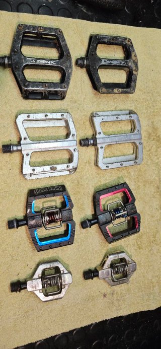 Pedali MTB  Crankbrothers Mallet Dh Super Bruni
