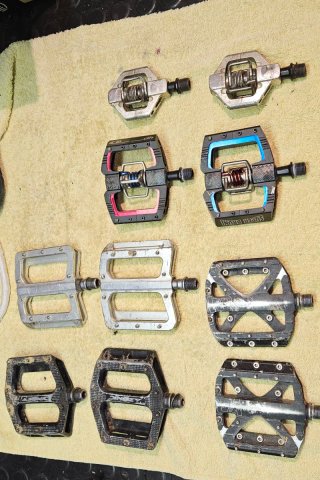 Pedali MTB  Crankbrothers Mallet Dh Super Bruni