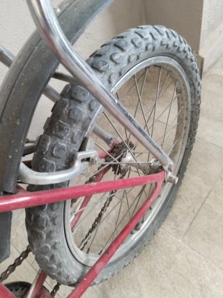 Bicicleta Motoretta 2  Roja vintage