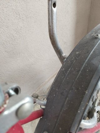 Bicicleta Motoretta 2  Roja vintage