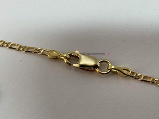 cadena oro 18k 30cm