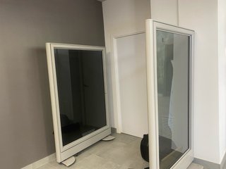 Divisorias de oficina con ruedas 3 unidades. 50€/u