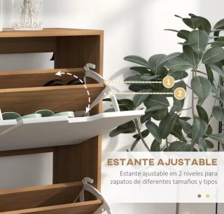 A ESTRENAR! Mueble zapatero 4 puertas