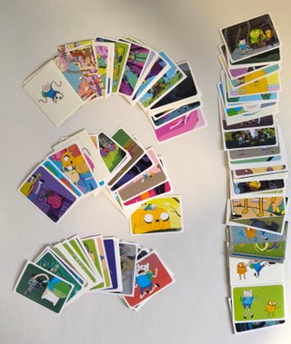 Cromos de Hora de Aventuras (Panini). Casi entero.