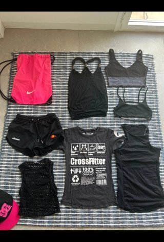Lote Ropa Deportiva Negra