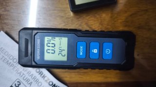 Medidor Humedad WORKZONE 0.0% 24°C