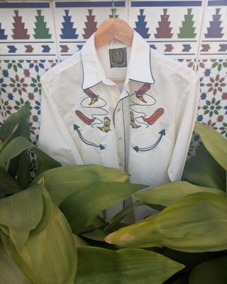Camisa Vaquera Original Estilo Western