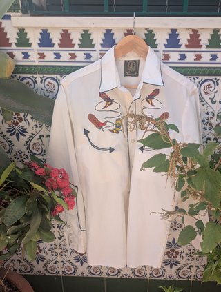 Camisa Vaquera Original Estilo Western