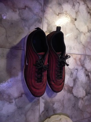 Nike Zapatillas Deportivas Rojas y Negras