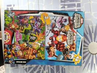 Puzzle Infantil Marvel Super Hero Squad 2 Puzzles