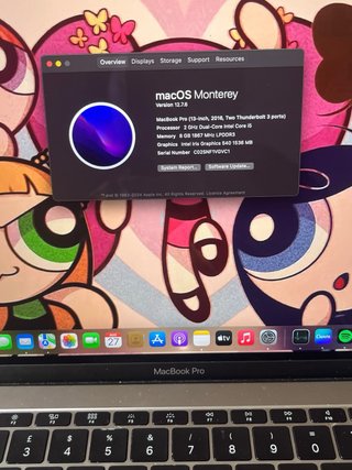 MacBook Pro 13 2016 2 porte Thunderbolt 3