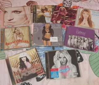 Britney Spears CDs: Blackout, Circus, etc.