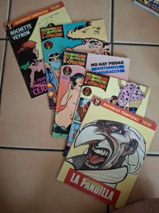 5 cómics de El Vibora.