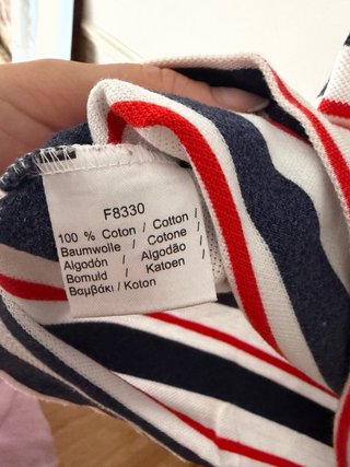 Polo Lacoste Rayas Talla XL