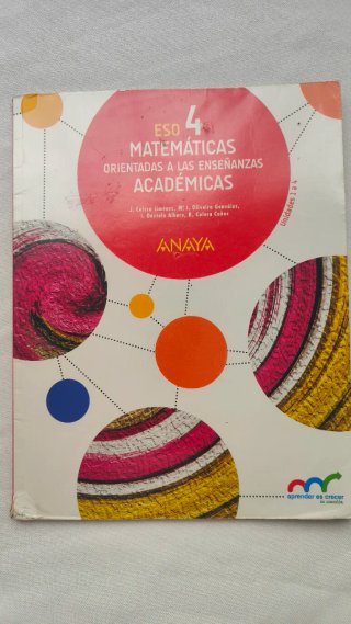 Publicación del pack completo de 4.º de ESO
