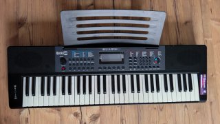 Teclado Rockjam RJ461 con soporte