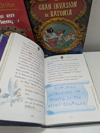 Lote de 4 libros Gerónimo Stilton