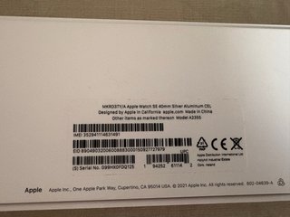 Apple Watch SE 40 mm para piezas/reparar