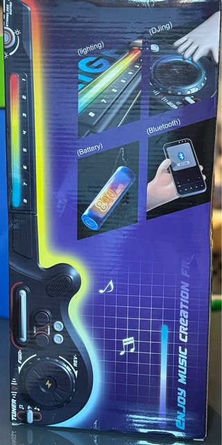 Guitarra Eléctrica Juguete Bluetooth