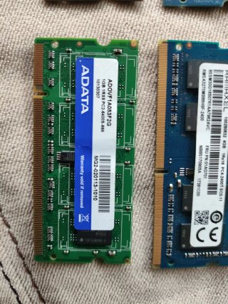 Confezione da 6 memorie RAM portatili