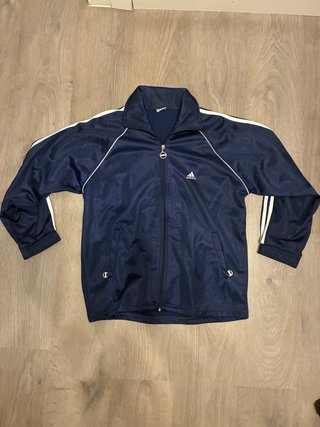 Chaqueta Adidas Azul Marino Talla M Vintage